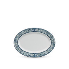 Dĩa oval 25cm - Jasmine - Vinh Quy Nhạt