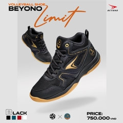 GIÀY BÓNG CHUYỀN BEYONO LIMIT - BLACK