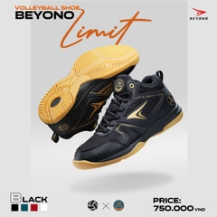 GIÀY BÓNG CHUYỀN BEYONO LIMIT - BLACK