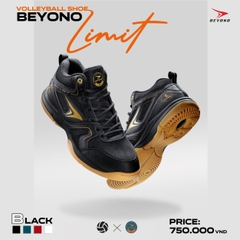 GIÀY BÓNG CHUYỀN BEYONO LIMIT - BLACK