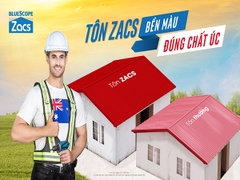 Tôn Bluescope Zacs bền màu