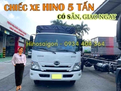 Hino 5 tấn mẫu mới nhất đời 2023 – Bảng giá Xe tải Hino 5 tấn với ưu đãi cực khủng