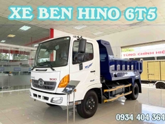 Xe ben hino 5 khối - Giá xe ben Hino 6 tấn mới nhất, Ben Hino FC có khuyến mãi gì?