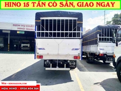 Bảng giá xe tải Hino 15 tấn thùng bạt mới nhất 2022