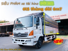 Xe tải Hino 6 tấn 5 đời mới nhất 2021 giá bao nhiêu?