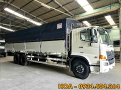 Giá Hino 15 tấn mới nhất hiện nay| Phiên bản Hino 3 chân 15 tấn thùng nhôm Đà Lạt cao cấp