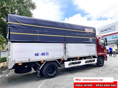 Xe tải hino 6T5 - Hino FC thùng dài 5m6 cùng nhiều khuyến mãi hấp dẫn