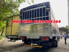 Xe tải Hino 8 tấn thùng mui bạt dài 8m8