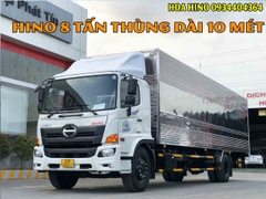 Xe tải Hino thùng dài 10 mét – Hino 8 tấn siêu dài 10 mét FG8JT7A UTL mới nhất