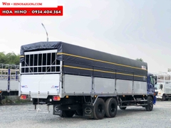 Giá xe tải hino FL mới nhất - Hino FL 3 chân thùng bạt