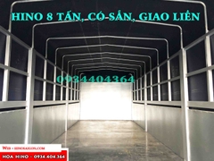 Xe tải Hino 8 tấn thùng ngắn mới nhất – Bảng giá Hino 8 tấn FG8JP7A