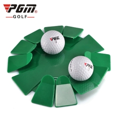 Đĩa Golf Đựng Bóng Gắn Thảm Tập PUTT - PGM Plastic Putting Cup - DB004