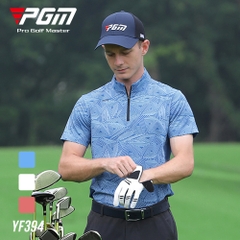 Áo Golf Nam Ngắn Tay - PGM Men Golf Shirt  YF394