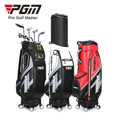 Túi Gậy Golf 4 Bánh Xe Nắp Cứng Cao Cấp - PGM 4 Universal Wheels Retractable Golf Bag - QB099 Túi Gậy Golf 4 Bánh Xe Nắp Cứng Cao Cấp - PGM 4 Universal Wheels Retractable Golf Bag - QB099