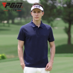 Áo Golf Nam Ngắn Tay - PGM Men Golf Shirt - YF313