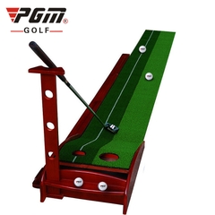 Thảm Tập Putting Golf Khung Gỗ Cao Cấp - PGM Wood Golf Putting Trainer - TL001