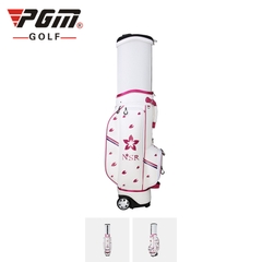 Túi Gậy Golf Nữ - PGM Microfiber Flower Printing Golf Bag - QB056 Túi Gậy Golf Nữ - PGM Microfiber Flower Printing Golf Bag - QB056
