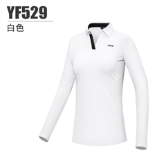 Áo Golf Dài Tay Nữ Cổ Chữ V - PGM Women Golf Shirt - YF529 Áo Golf Dài Tay Nữ Cổ Chữ V - PGM Women Golf Shirt - YF529