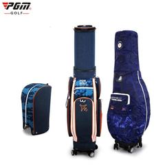 Túi Gậy Golf Fullset Nắp Cứng 4 Bánh Đa Năng - PGM 4 Universal Wheel Retractable Golf Bag - QB060