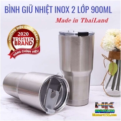 BÌNH GIỮ NHIỆT INOX 2 LỚP 900ML- THÁI LAN