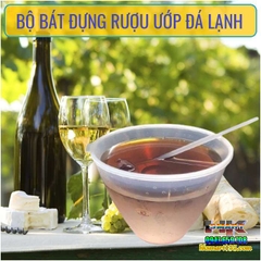 BỘ BÁT ƯỚP LẠNH RƯỢU 3 TRONG 1