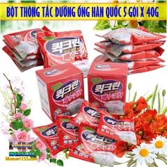 BỘT THÔNG TẮC ĐƯỜNG ỐNG HÀN QUỐC 5 GÓI X 40G