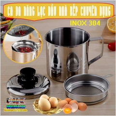 CA ĐA NĂNG LỌC DẦU NHÀ BẾP CHUYÊN DỤNG INOX 304