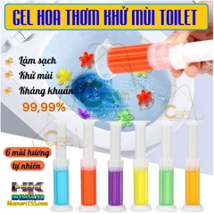 SET 2 GEL HOA THƠM DÙNG KHỬ MÙI CHO TOILET