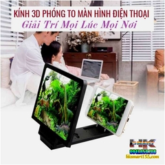 KÍNH PHÓNG TO MÀN HÌNH ĐIỆN THOẠI KIÊM GIÁ ĐỠ