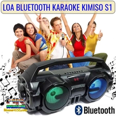 LOA HÁT KARAOKE BLUETOOTH KÈM MIC KIMISO