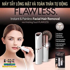 MÁY TẨY LÔNG MẶT VÀ TOÀN THÂN TỰ ĐỘNG CẦM TAY CAO CẤP FLAWLESS