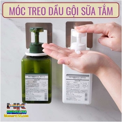 SET 4 MÓC TREO DẦU GỘI SỮA TẮM ĐA NĂNG