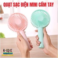 QUẠT SẠC ĐIỆN MINI CẦM TAY SIÊU HOT