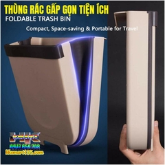 THÙNG RÁC GẤP GỌN TIỆN ÍCH ĐA NĂNG CHO MỌI KHÔNG GIAN