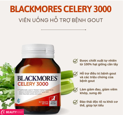 Blackmores Celery 3000 - Viên Uống Điều Trị Bệnh Gout của Úc, Hộp 50 Viên