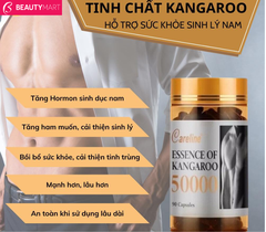 Viên Uống Tăng Cường Sinh Lý Nam Careline Essence of Kangaroo 50000