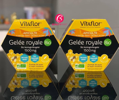 Sữa Ong Chúa Vitaflor Gelée Royale Bio 1500mg Pháp