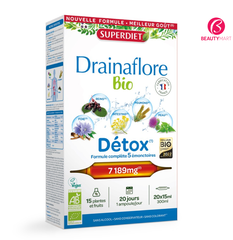 Thải Độc Cơ Thể Chuyên Sâu  BIO 5 Trong 1 - SUPERDIET DRAINAFLORE BIO DÉTOX