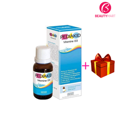 Pediakid Vitamin D3 400UI Hỗ Trợ Phát Triển Xương và Răng Chai 20ml