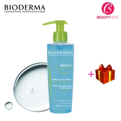 Sữa Rửa Mặt Bioderma Sebium Gel Moussant Cho Da Dầu và Da Hỗn Hợp 200ml