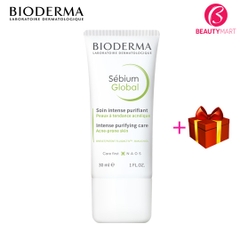 Bioderma Sebium Global - Kem Dưỡng Giảm Mụn Cho Da Hỗn Hợp, Da Dầu, Da Mụn (30ml)