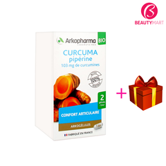 Viên Uống Tinh Nghệ Hữu Cơ Arkopharma Curcuma Piperine Pháp 130 Viên