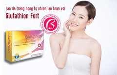 Viên Ngậm Trắng Da Glutathion Fort Của Pháp - Hộp 30 Viên