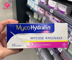 Viên Đặt Phụ Khoa Myco Hydralin 500mg Của Pháp 1 Liệu Trình