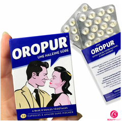 Viên Uống Thơm Miệng Oropur Số 1 Của Pháp, Đặc Trị Hôi Miệng