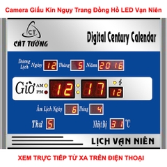 Camera đồng hồ lịch vạn niên