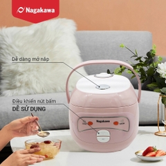 Nồi cơm điện 1L Nagakawa NAG0134