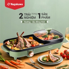 Bếp lẩu nướng điện Nagakawa NAG3104