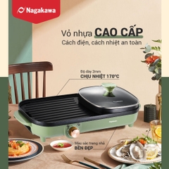 Bếp lẩu nướng điện Nagakawa NAG3104