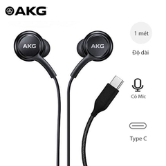 Tai nghe AKG Samsung Galaxy A12 - Chân Type C - Hàng Chính Hãng